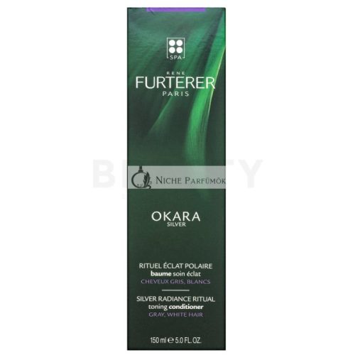 Rene Furterer Okara Silver Toning Conditioner tonizáló kondicionáló platinaszőke és ősz hajra 150 ml