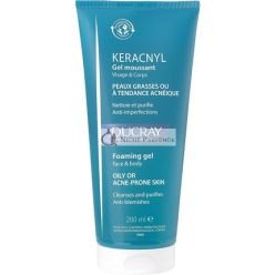 Ducray Keracnyl Habzó Tisztító Gél, 200ml