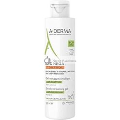 A-DERMA Exomega Control Emollient Habzó Gél, 200ml