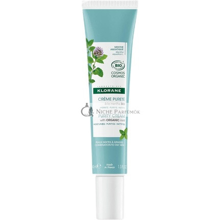 Klorane Bio Menta Tisztító Krém 40ml