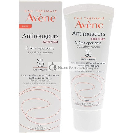 Avène Antirougeurs Nappali Krém SPF30 Pirosodásra Hajlamos Bőrre, 40ml
