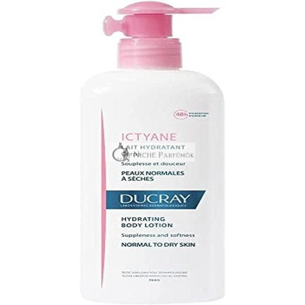 Ducray Ictyane Hidratáló Testápoló, 400ml