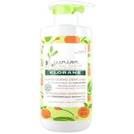 Klorane Junior Pflegeshampoo mit Pfirsich 500ml