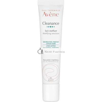 Avène Cleanance Mattifying Emulzió Zsíros, Pattanásos Bőrre, 40ml