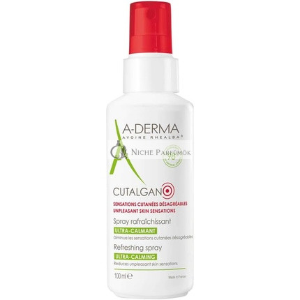 A-DERMA Cutalgan Frissítő Spray Ultra-Nyugtató, 100ml