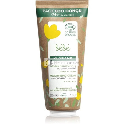 BÉBÉ BIO Feuchtigkeitsspendende Creme Öko Verpackung 200 ml