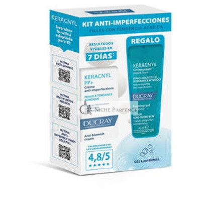 Keracnyl Anti-Imperfections Krém Gél Tisztító Készlet 2 db