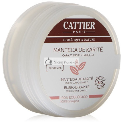 Cattier 100% Organikus Shea Vaj 100g