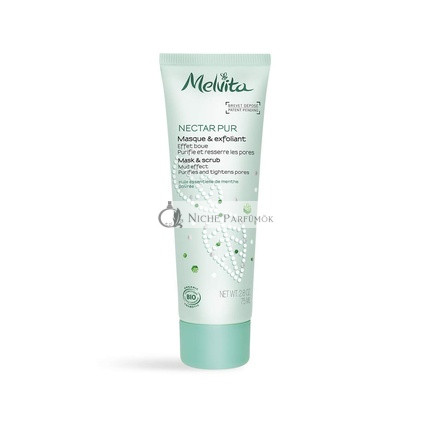 Melvita Maszk és Peeling Férfiaknak, 75 ml