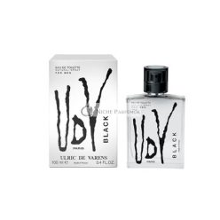Ulric De Varens BLACK Eau De Toilette für Männer, 100ml