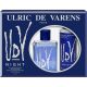 Férfi 2 darabos ajándékcsomag Ulric de Varens Night: Eau de Toilette Spray 100 ml + Parfüm Dezodor Spray 200 ml