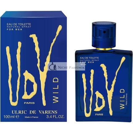 Ulric de Varens UDV Wild Eau de Toilette Férfiaknak 100ml