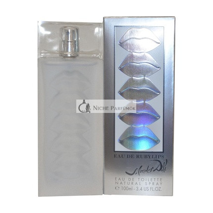 Salvador Dali Eau de Ruby Lips Eau de Toilette Spray für Frauen, 100 ml