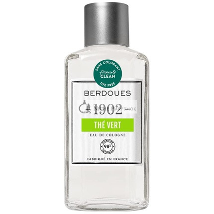 BERDOUES 1902 Grüner Tee Eau de Cologne Blumig Zitrus Duft, 246 ml