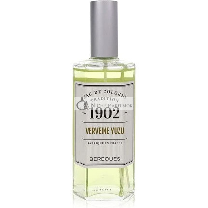 Berdoues 1902 Verveine Yuzu Eau De Cologne Spray, 125ml