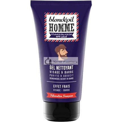 Blondepil Homme Arctisztító Zselé Arcra és Szakállra 150ml