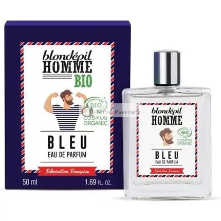 BLONDEPIL HOMME Eau de Parfum Bleu Certified Organic Cosmos, 50ml
