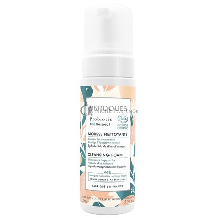 BERDOUES Probiotischer Age Respect Reinigungsschaum für normale bis fettige Haut, 150ml