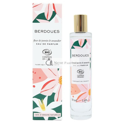BERDOUES Fleur de Jasmin & Amandier Organic Eau de Toilette, 50 ml