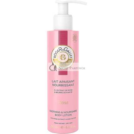 Roger & Gallet Rózsás Testápoló, 200 ml