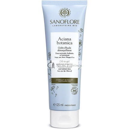 Sanoflore Aciana Botanica Olajos-Gél Sminklemosó, 125ml
