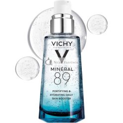   Vichy Mineral 89 Szérum Erősítő és Feltöltő Napi Booster Hyaluronsavval, 50ml
