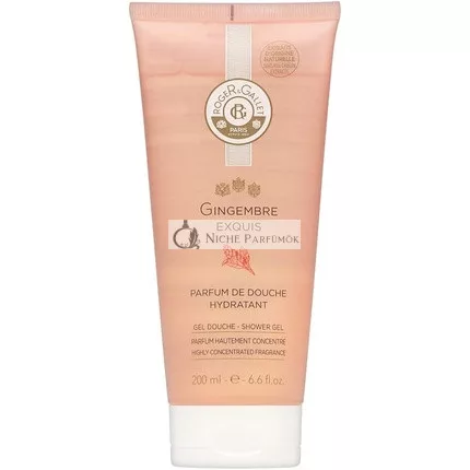 Roger & Gallet Ginger Exquisite Shower Perfume Moisturizer, 200ml