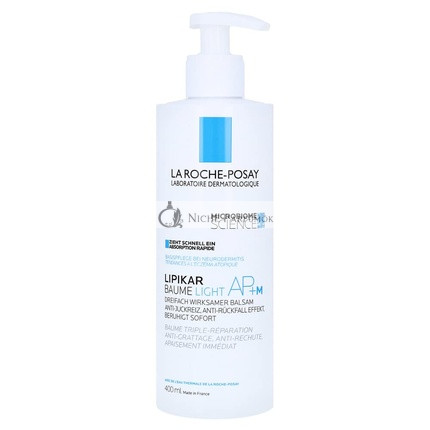 La Roche Posay Lipikar Baume Light AP+M Lotion, 400ml