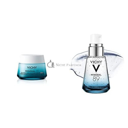 Vichy Mineral 89 Hyaluronsav Arc Szérum és 72 órás Hidratáló Krém