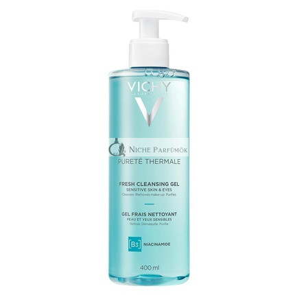 Vichy Pureté Thermale Frischer Reinigungs-Gel mit Glycerin, 400ml