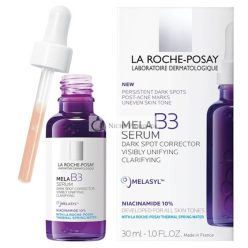   La Roche-Posay Mela B3 Szérum Sötét Foltok Elleni Korrektor, Anti-Aging Melasyl és 10% Niacinamid, 30ml