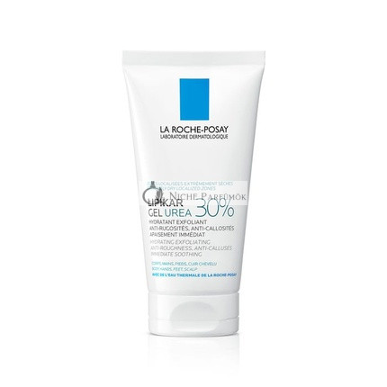 La Roche-Posay Lipikar Gel Urea 30 - Hidratáló Hámlasztó Anti-Rozsdásodás Anti-Kallusz, 400 ml