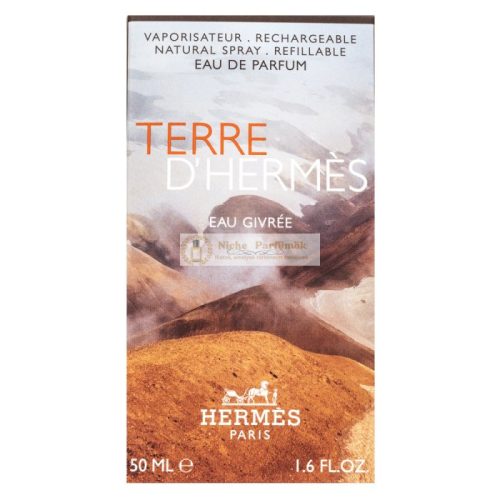Hermès Terre d’Hermès Eau Givrée - Refillable Eau de Parfum férfiaknak 50 ml