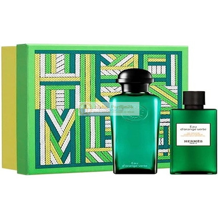 HERMÈS Eau d'Orange Verte Geschenkset EDC 100ml Duschgel 80ml