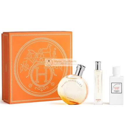 Hermès Eau Des Merveilles Eau De Toilette Ajándékcsomag - 50ml