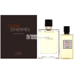   Hermès Terre d'Hermès Geschenkset + Eau De Toilette 100ml + Duschgel 80ml