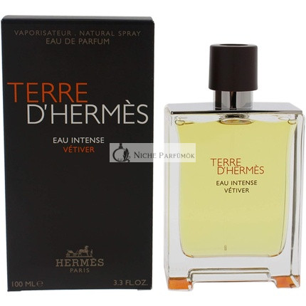 Terre D'hermes Eau Intense Vetiver Parfüm Férfiaknak, 100ml