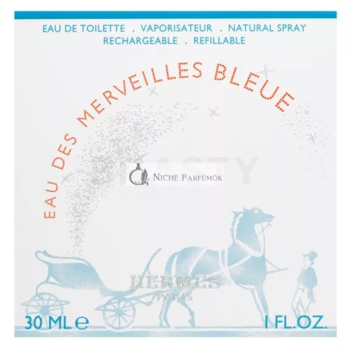 Hermès Eau des Merveilles Bleue Eau de Toilette für Damen 30 ml