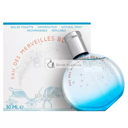 Hermès Eau des Merveilles Bleue Eau de Toilette für Damen 30 ml