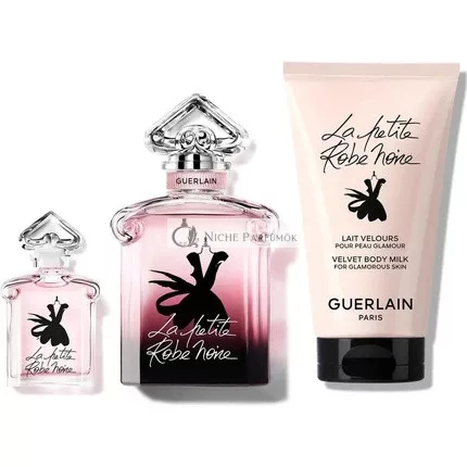 Guerlain La Petite Robe Noire EDP, 50ml Körperlotion 75ml EDP, 5ml