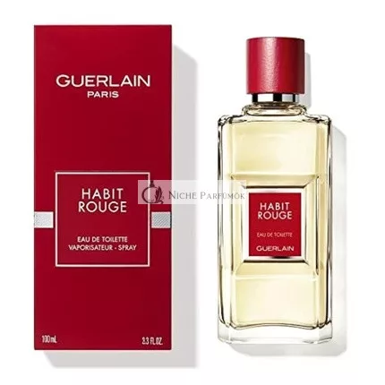Guerlain Habit Rouge Eau de Toilette für Herren 100 ml