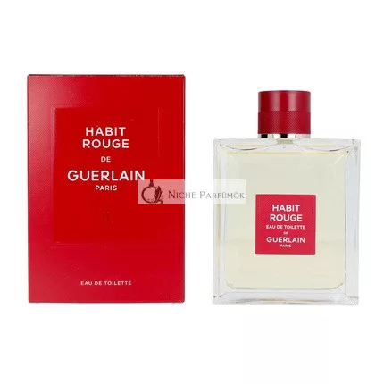 Guerlain Habit Rouge Eau de Toilette für Herren 150 ml