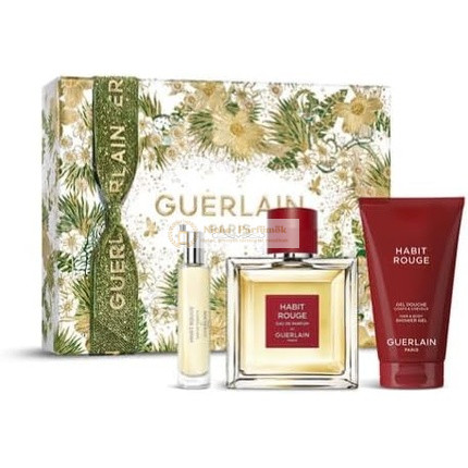 Guerlain Habit Rouge Ajándékcsomag EDT 100ml és 10ml Tusfürdő 75ml
