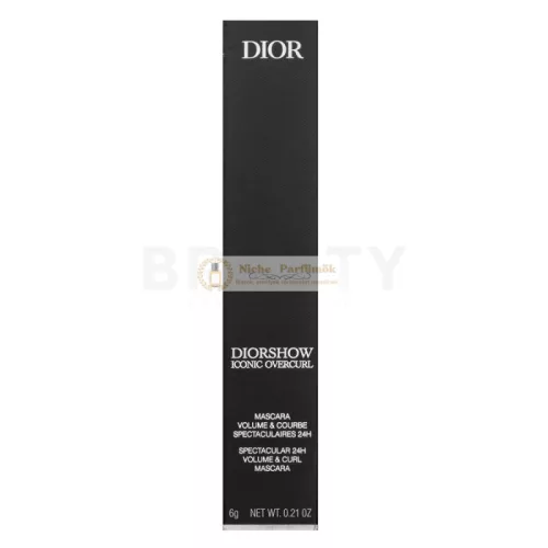 Dior (Christian Dior) Diorshow Iconic Overcurl szempillaspirál volumenért 090 Black 6 g