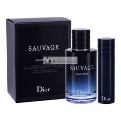 Dior Sauvage Parfüm Szett, 100 ml Spray + 10 ml Spray