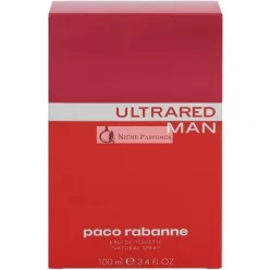   Paco Rabanne Ultrared Eau de Toilette Spray für Herren, 100 ml