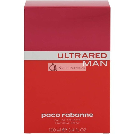 Paco Rabanne Ultrared Eau de Toilette Spray für Herren, 100 ml
