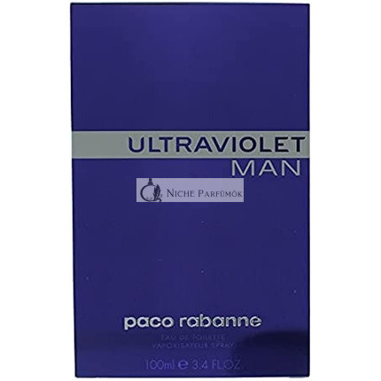 Paco Rabanne Ultraviolet Eau de Toilette Spray für Männer, 100.5ml