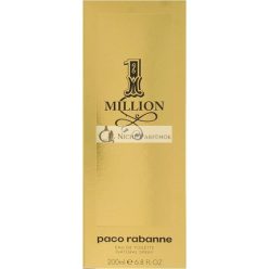   Paco Rabanne 1 Million Eau de Toilette für Herren 200 ml