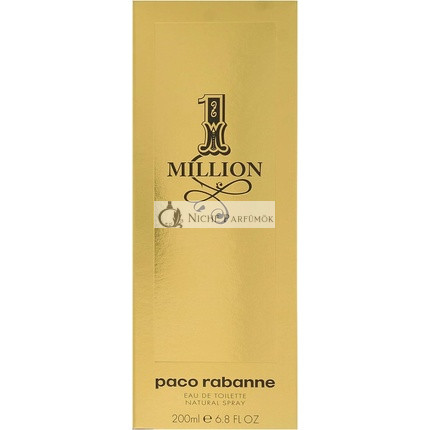 Paco Rabanne 1 Million Eau de Toilette für Herren 200 ml
